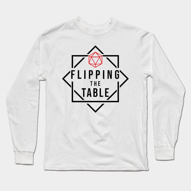 FLIPPING THE TABLE Long Sleeve T-Shirt by monediasau